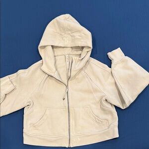 lululemon cropped Scuba Full-Zip Hoodie